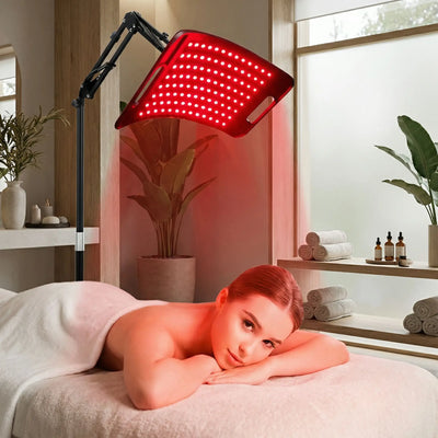 luminothérapie-lampe-femme-couchée