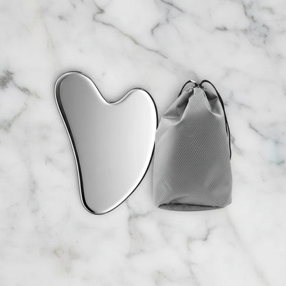 Gau Sha acier inoxydable sac gris