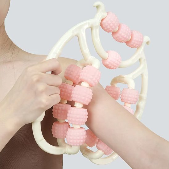 Rouleau-de-massage-bras-épaules