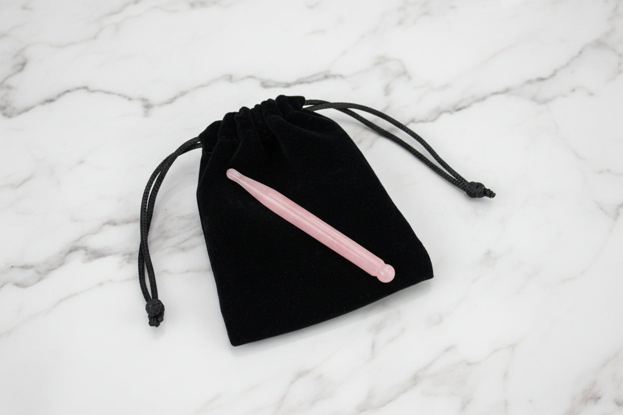 gua sha corps quartz forme baguette