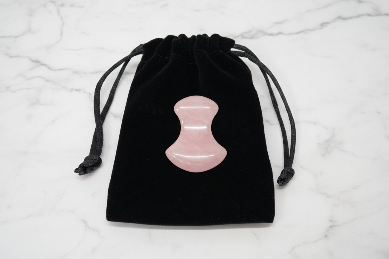 gua sha corps quartz forme champignon