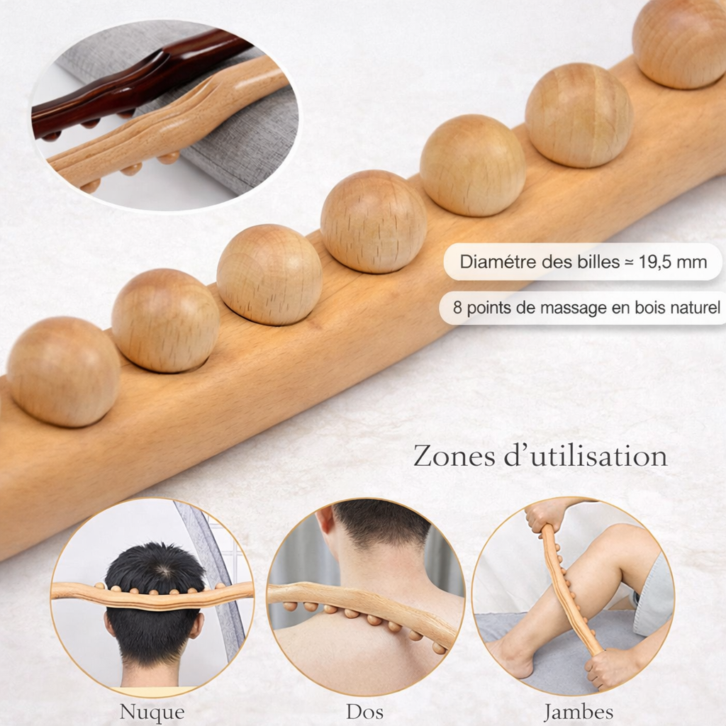 gua sha corps vue proche