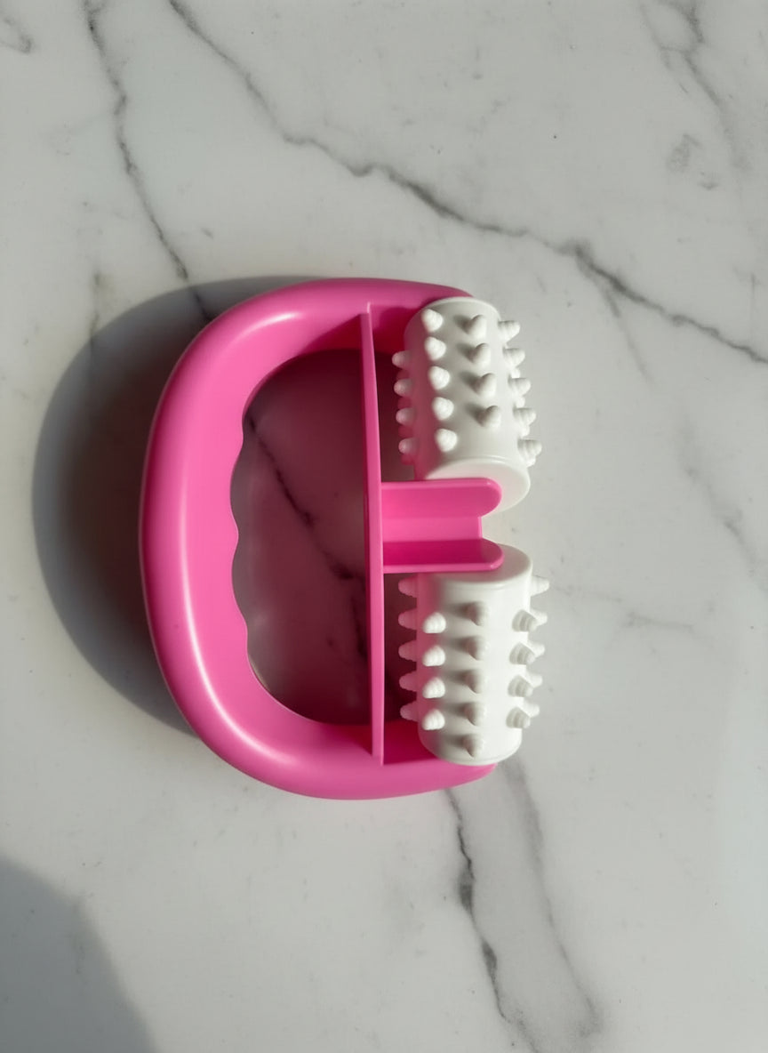 masseur anti cellulite rose