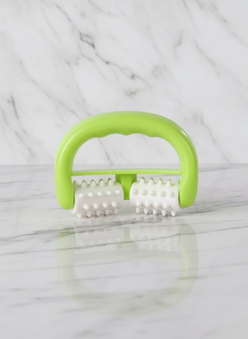 masseur anti cellulite vert