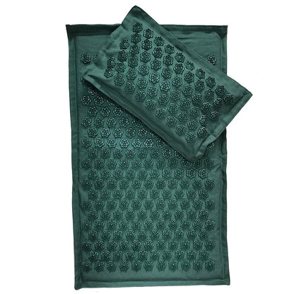 tapis acupression vert
